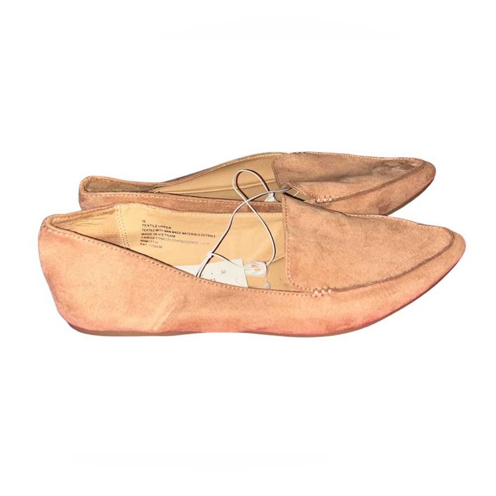 a new day Tan Suede Flats - Picture 2 of 4